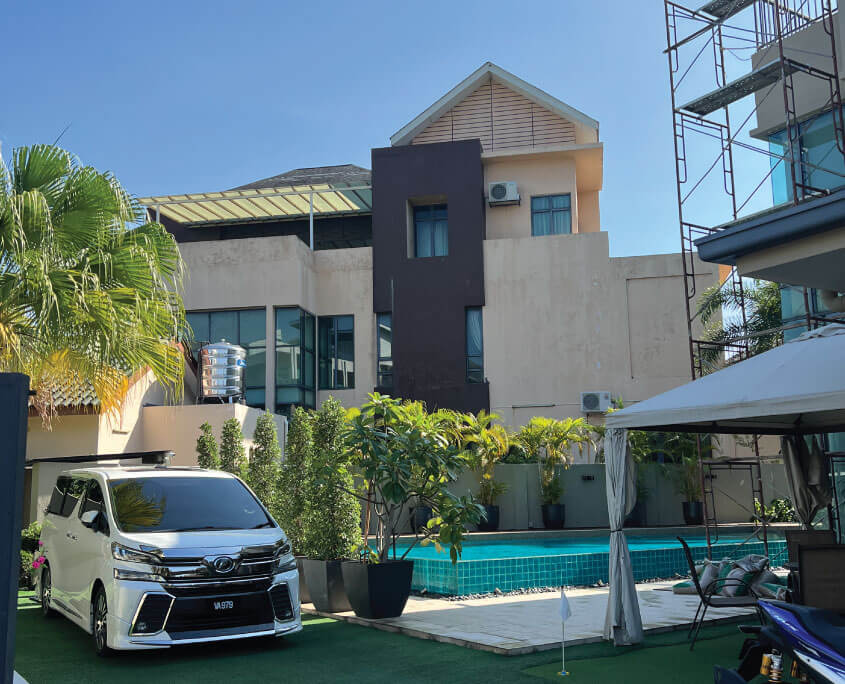 Awning With Glass Awning 6